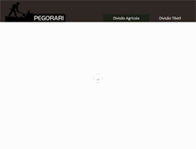 Tablet Screenshot of pegorari.com.br